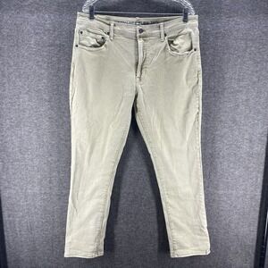 Arizona Jeans Mens 38X30 Slim‎ Fit Blue Mid Rise Advance Flex 360 Grunge Rocker